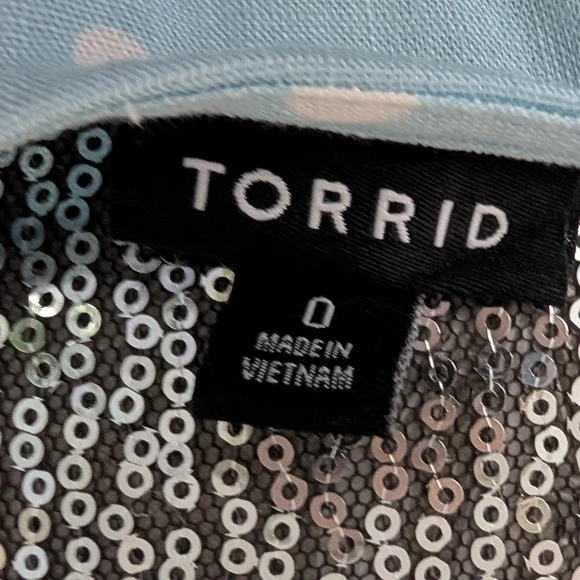 EUC Torrid Polka Dot Dress - Picture 3 of 3